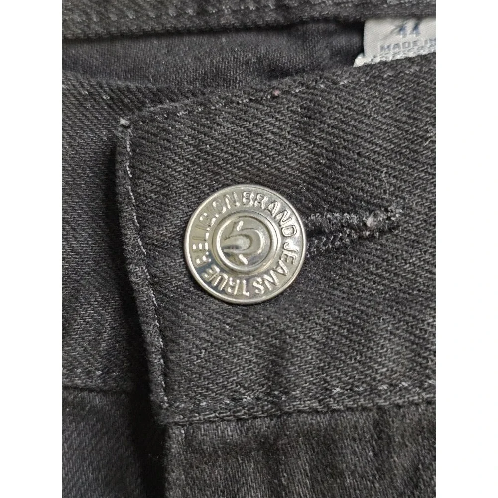 True Religion Womens Size 44‎ Black Boot Cut Jeans